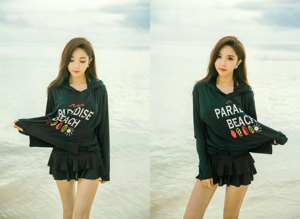 Park Soo Yeon Beach Temperament Picture and Photo