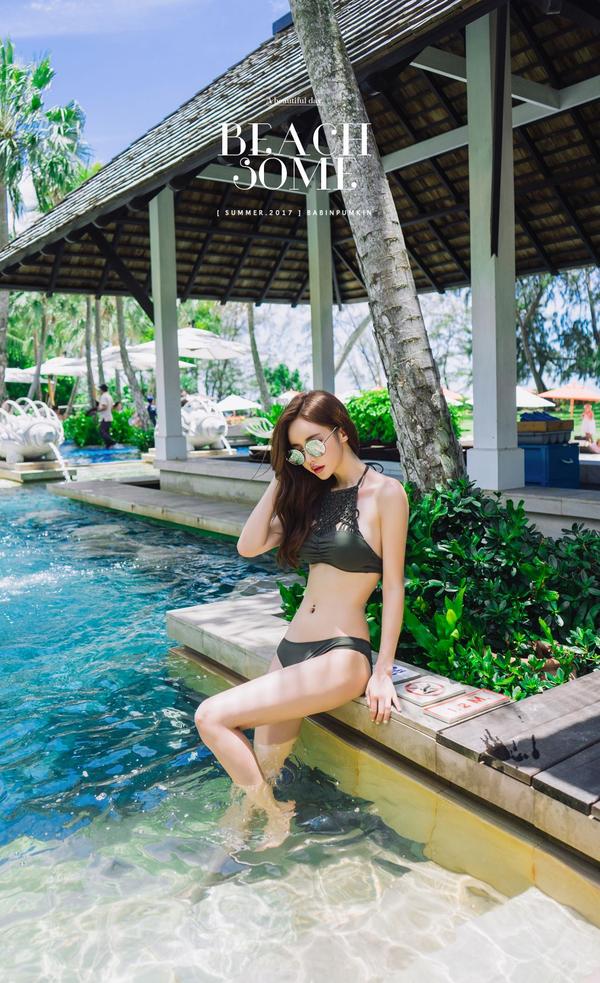 Son Yoon Joo 2017 Phuket Island Skirt Picture Series 5