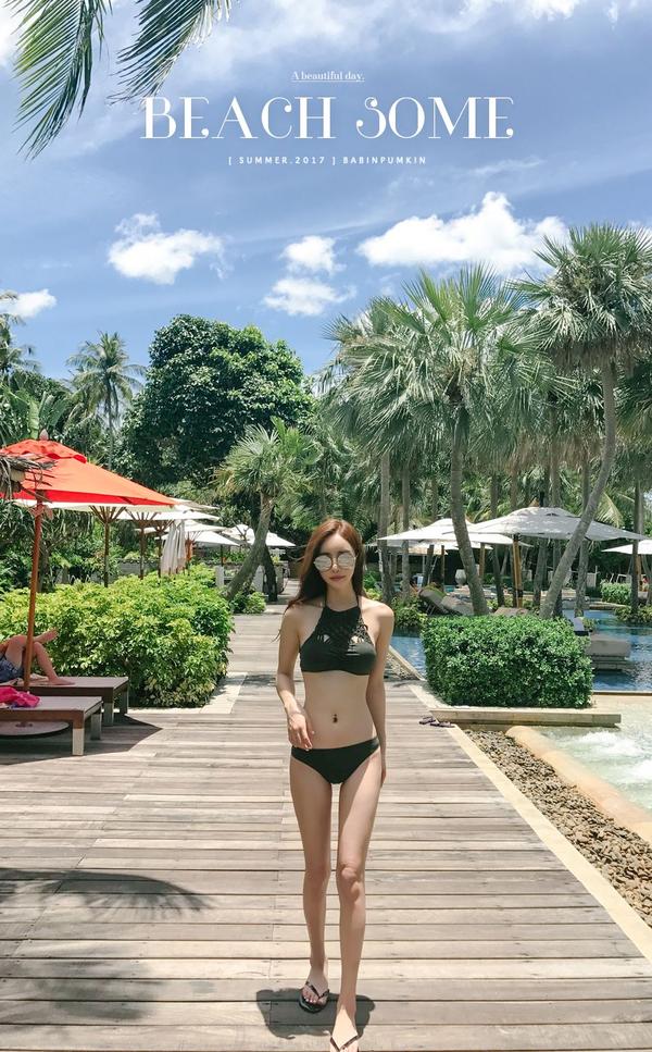 Son Yoon Joo 2017 Phuket Island Skirt Picture Series 5