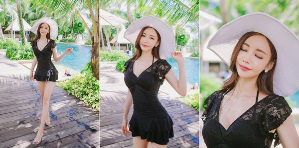 Son Yoon Joo 2017 Phuket Island Skirt Picture Series 5