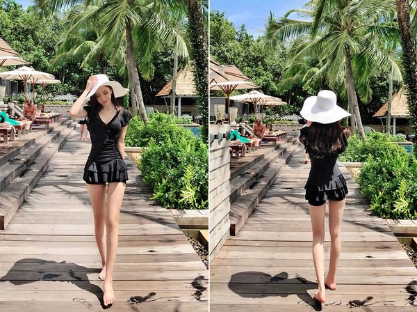 Son Yoon Joo 2017 Phuket Island Skirt Picture Series 5