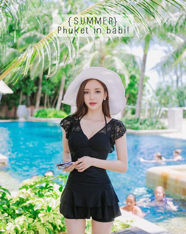 Son Yoon Joo 2017 Phuket Island Skirt Picture Series 5