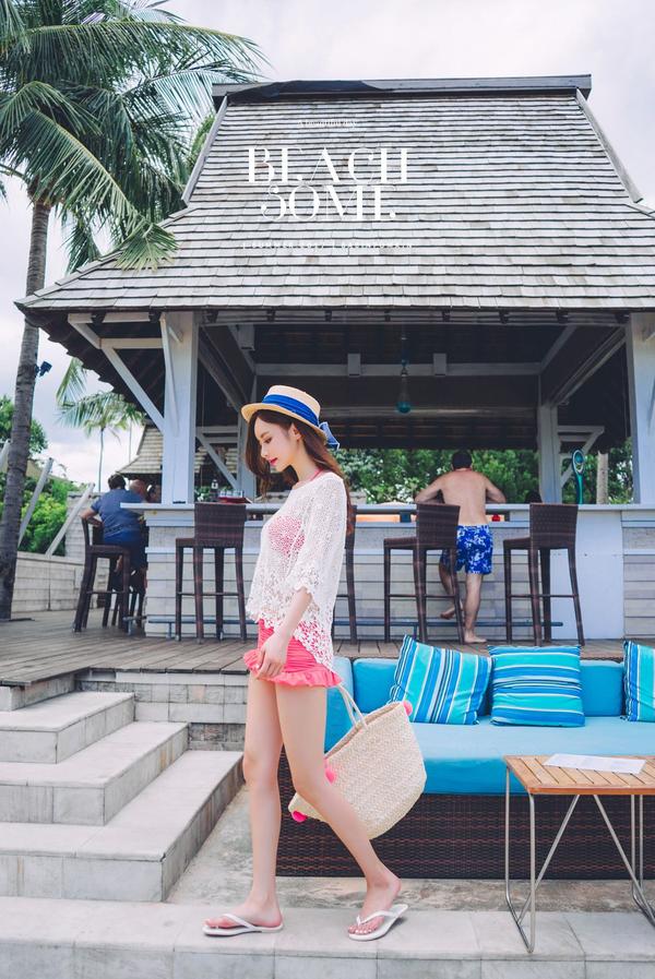 Son Yoon Joo 2017 Phuket Island Skirt Picture Series 4