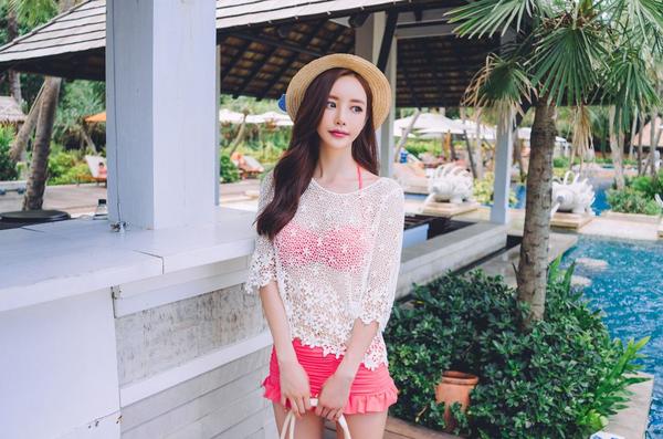 Son Yoon Joo 2017 Phuket Island Skirt Picture Series 4