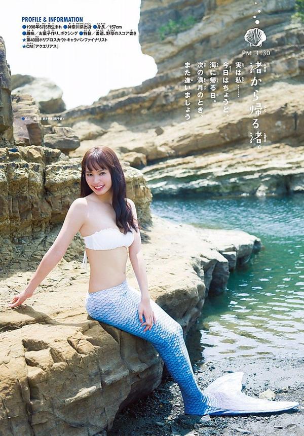 新女主角关水渚 CM注目的泳装写真
