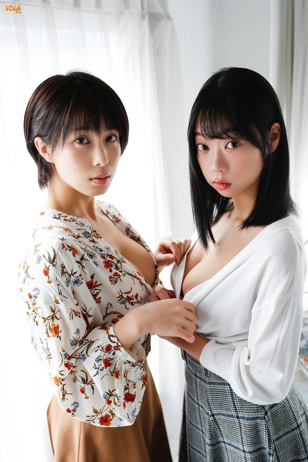 [BOMB.tv] Hikaru Aoyama and Minori Inudou 1st+2nd+3rd