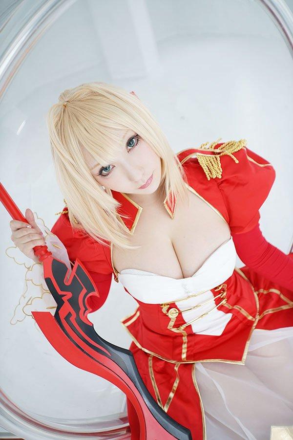 Saku Ayaka Big Boobs Cosplay Picture and Photo 2