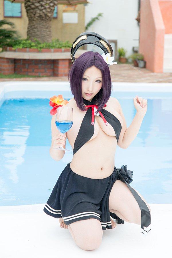 Saku Ayaka Big Boobs Cosplay Picture and Photo 2