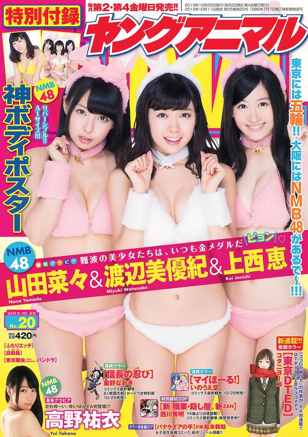 [Young Animal] 2013 No.20 21 吉木りさ つぼみ 高崎圣子 中村一 池田裕子 NMB48