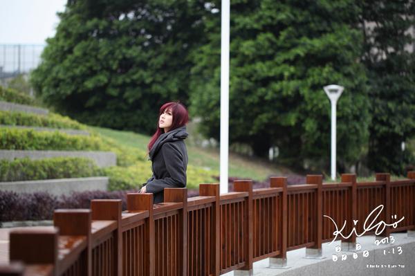 Jin Yun Qiao 《Windbreaker on Street in Winter》Pictures