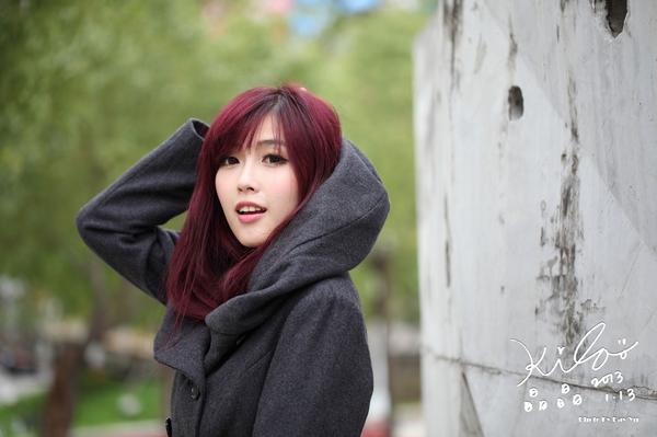 Jin Yun Qiao 《Windbreaker on Street in Winter》Pictures