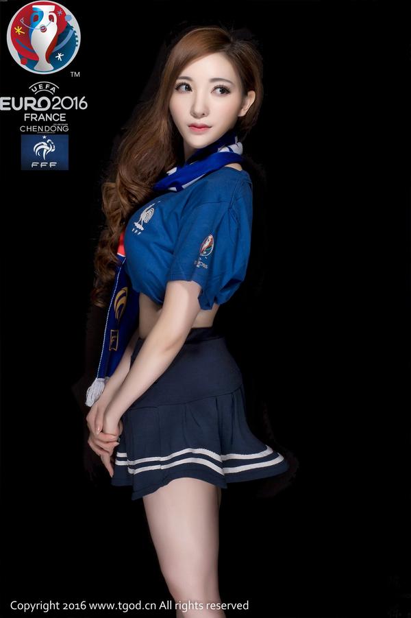 [TGOD推女神] Six Football Baby Goddess