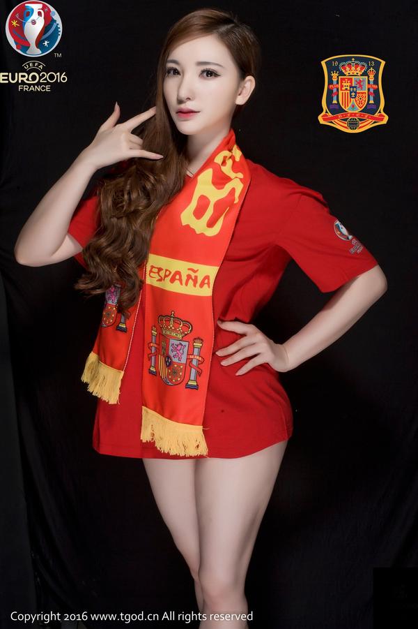 [TGOD推女神] Six Football Baby Goddess