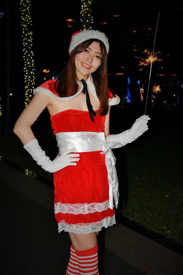 Taiwan Social Celebrity Huang Pin Xuan 《Banqiao Christmas City》Photographic