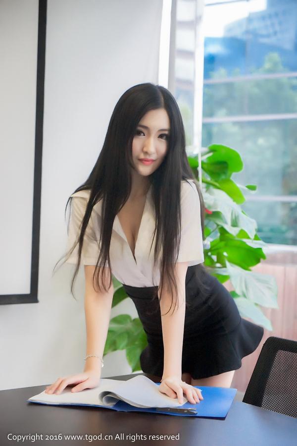 [TGOD推女神] Shen Meng Yao Teacher Seduce