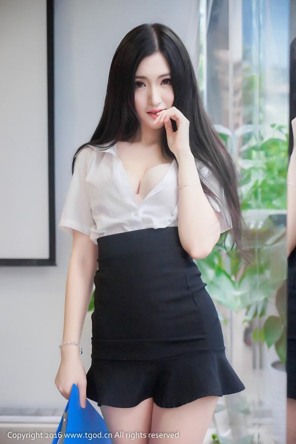 [TGOD推女神] Shen Meng Yao Teacher Seduce