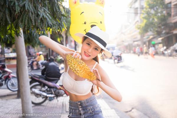 [TGOD推女神] Wang Qiao En Vietnam Nha Trang Trip Shoot 6