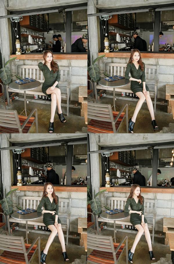 Kim Min Young Street Legs Picture and Photo 1