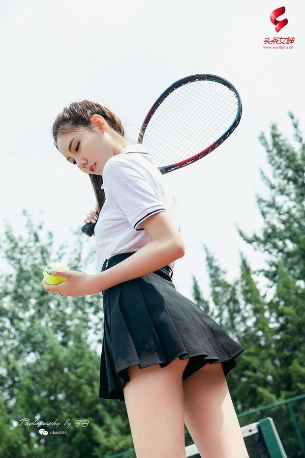 [头条女神TouTiao Girls] Vol.758 I am a beautiful tennis girl