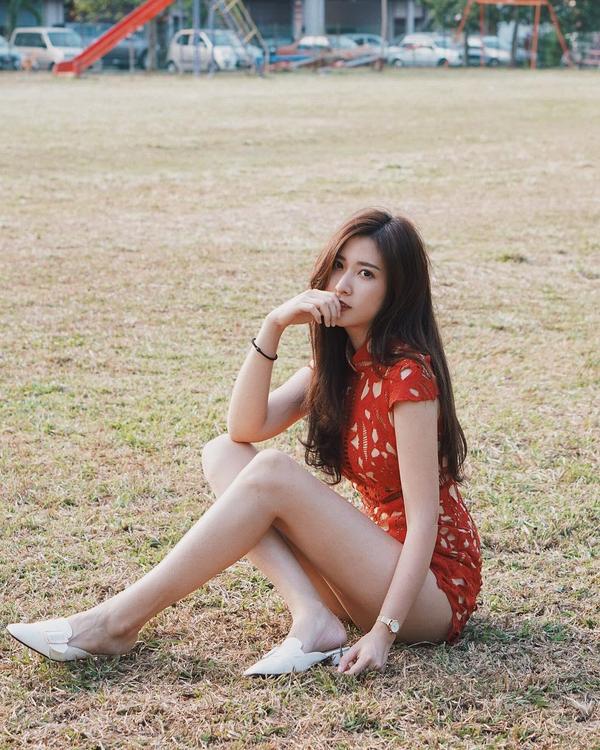 Jovin Chan Beautiful Legs Temperament Picture and Photo