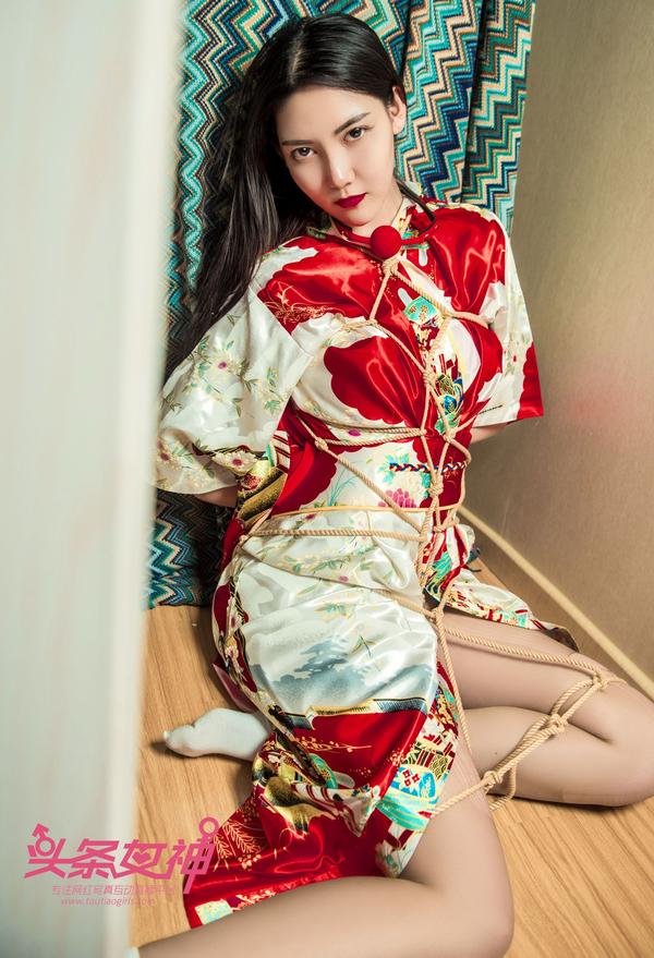 [头条女神TouTiao Girls] Kimono Feng Xue Jiao