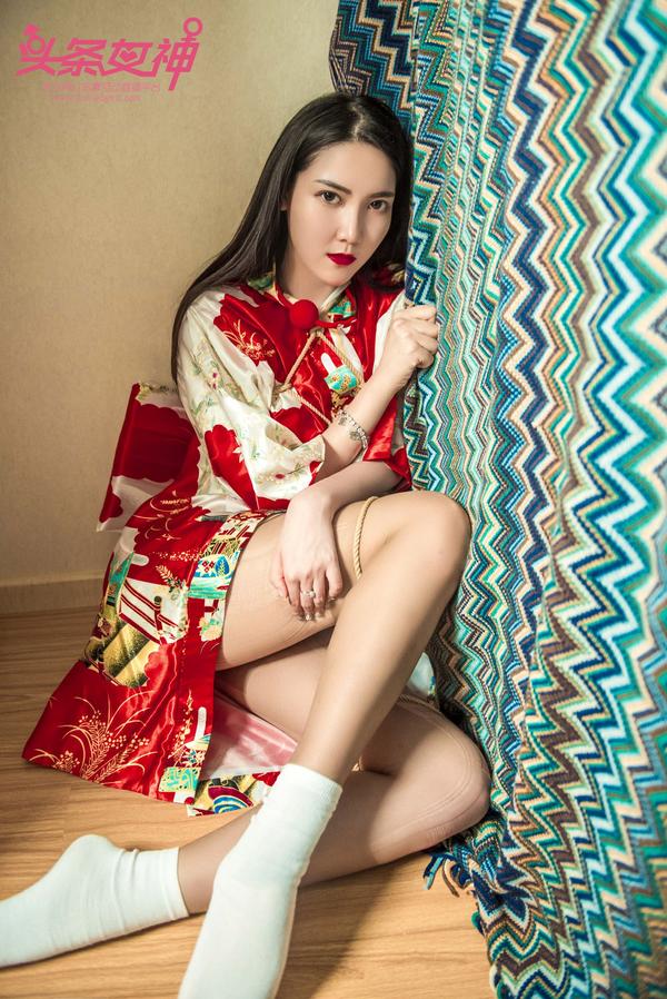 [头条女神TouTiao Girls] Kimono Feng Xue Jiao
