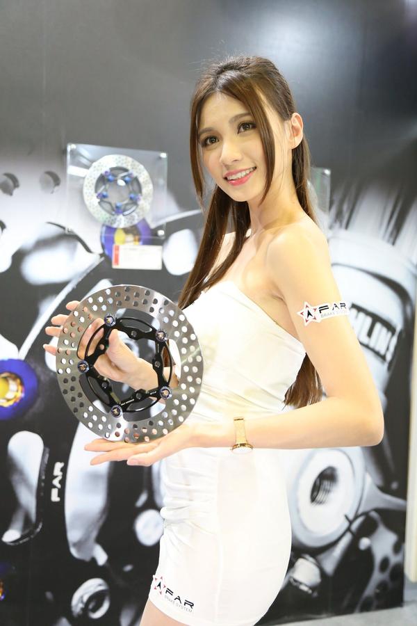 Taiwan Social Celebrity Cai Yi Xin 《Taipei International Auto Parts Exhibition 2018》