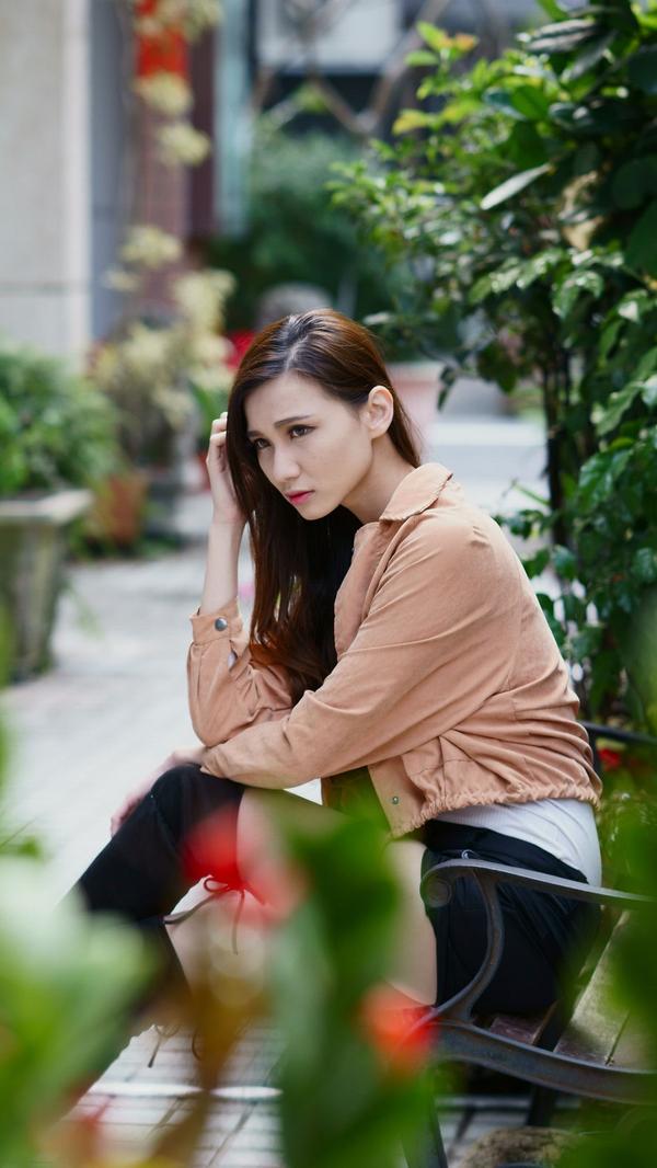 Taiwan Social Celebrity Cai Yi Xin Six Clothes Photographic