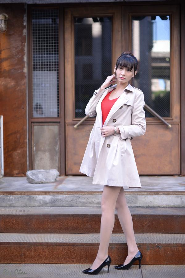 Taiwan Social Celebrity Cai Yi Xin Six Clothes Photographic