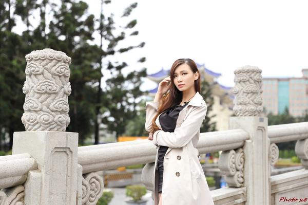 Taiwan Social Celebrity Cai Yi Xin Six Clothes Photographic