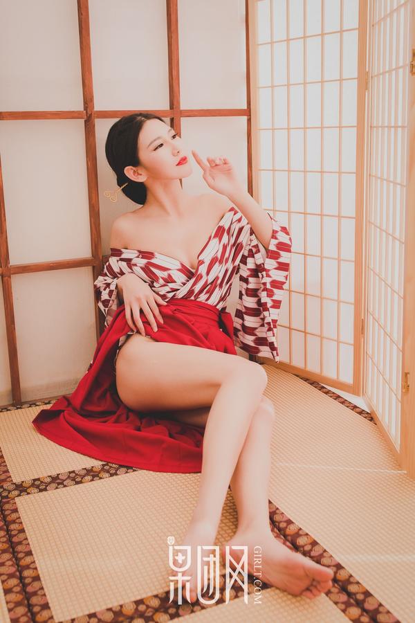 [果团网Girlt] The seduction of the enchanting kimono